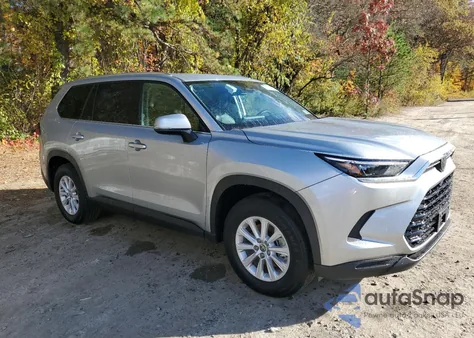 2025 Toyota Grand Highlander Le из США, поврежденный, VIN 5TDAAAB53SS094701